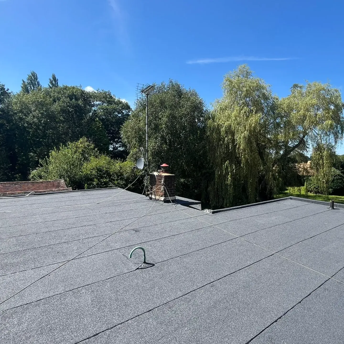 temporary roof construction